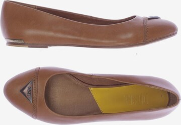 DIESEL Flats & Loafers in 38 in Brown: front