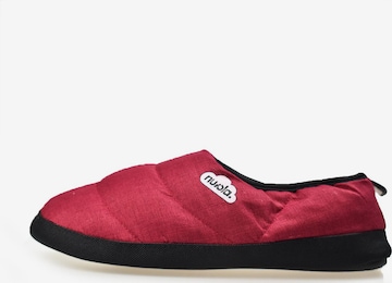 Nuvola. Slipper 'Marbled Chill' in Red: front