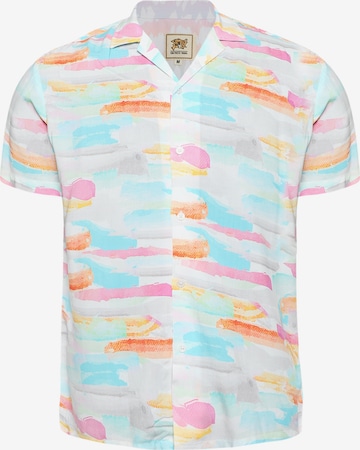 Campus Sutra - Ajuste regular Camisa 'Ace' en Mezcla de colores: frente