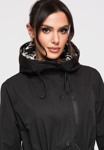 Ombre Between-season jacket in Black