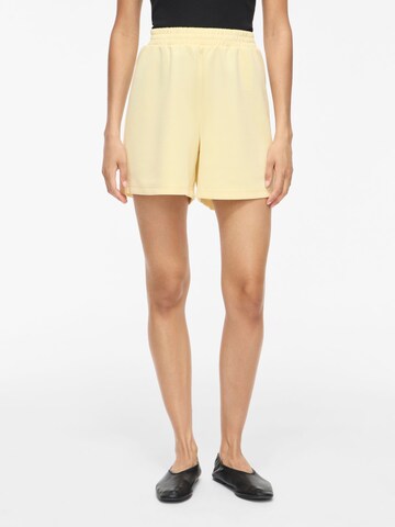 VILA Regular Broek 'VILoana' in Geel: voorkant