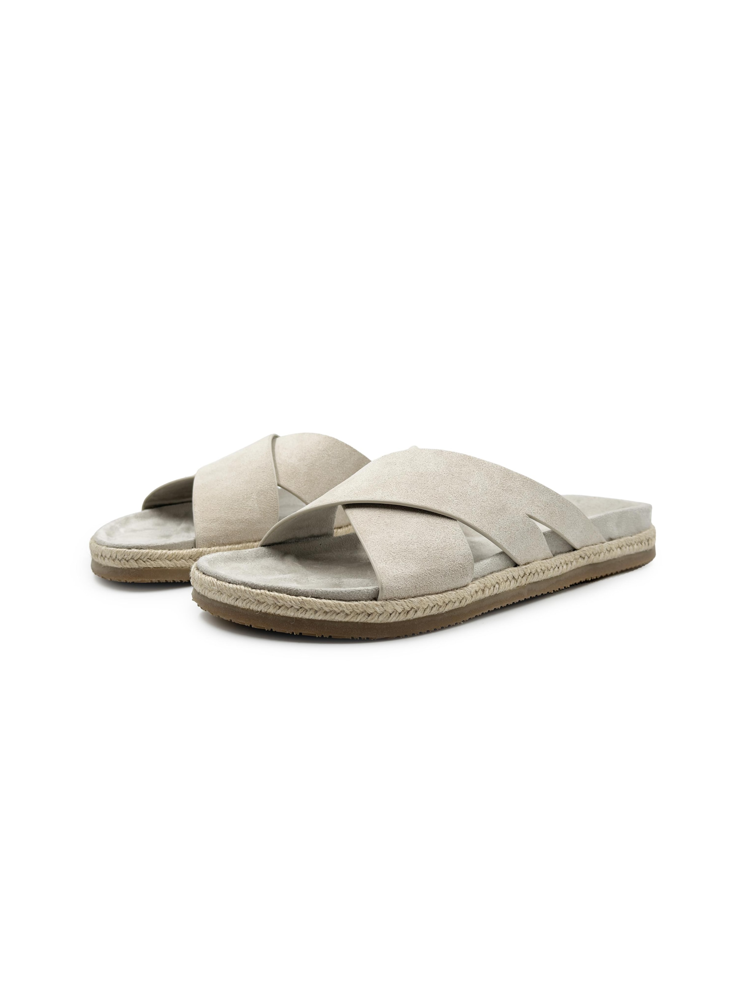 Sandales 'Dune Cross Sandal Sand' Dutch'D en beige
