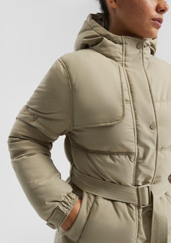 QS Wintermantel in Beige