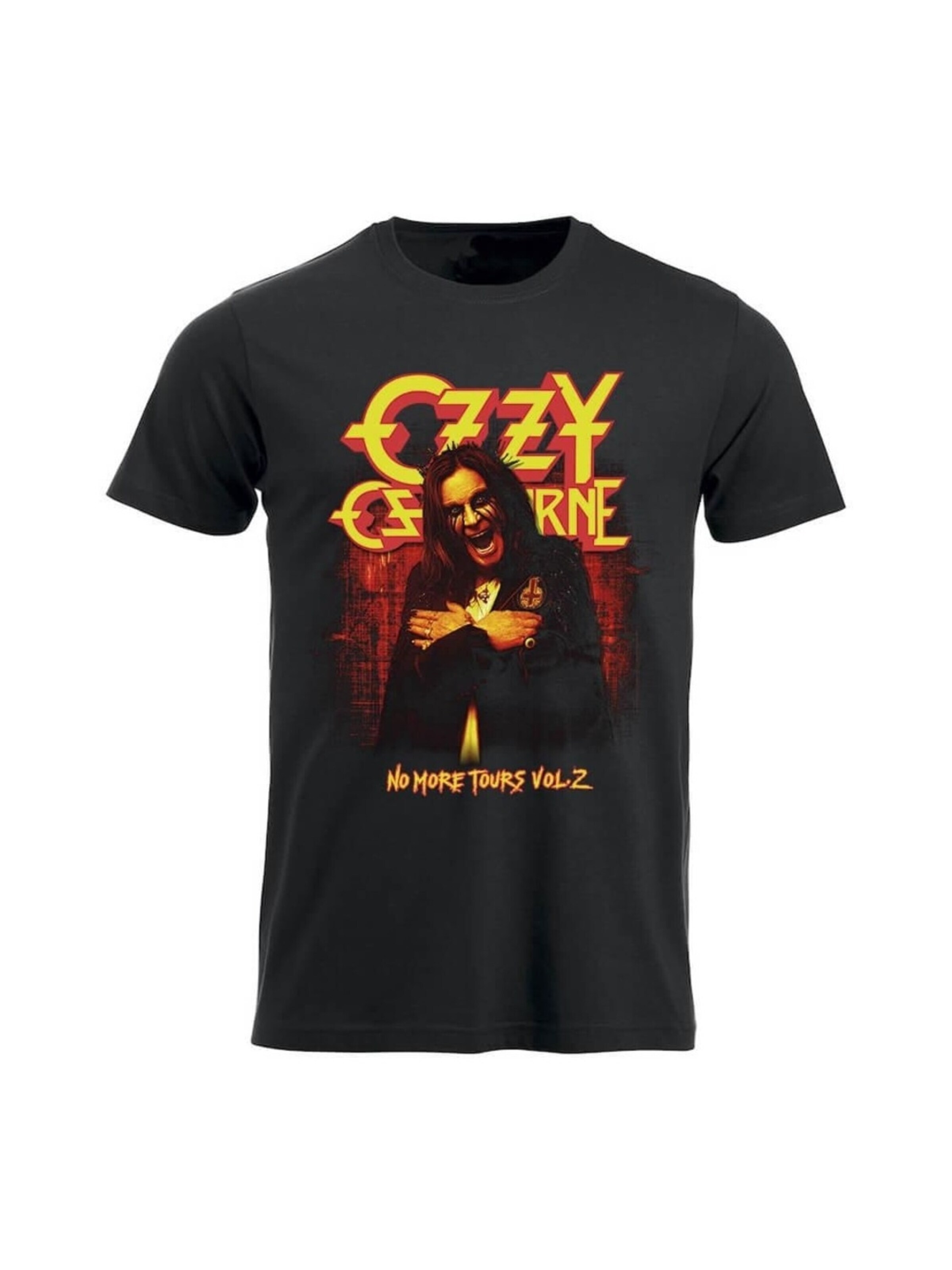 Ozzy Osbourne Shirt 'Ozzy Osbourne No more tours 2 T-Shirt' in Black: front