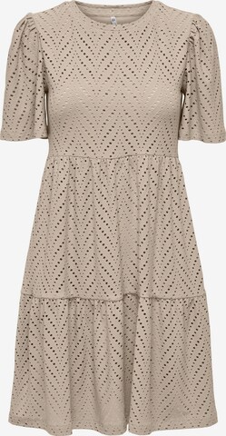 JDY Dress 'CARLA CATHINKA' in Beige: front