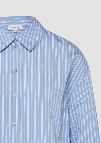 s.Oliver Blouse in Blue