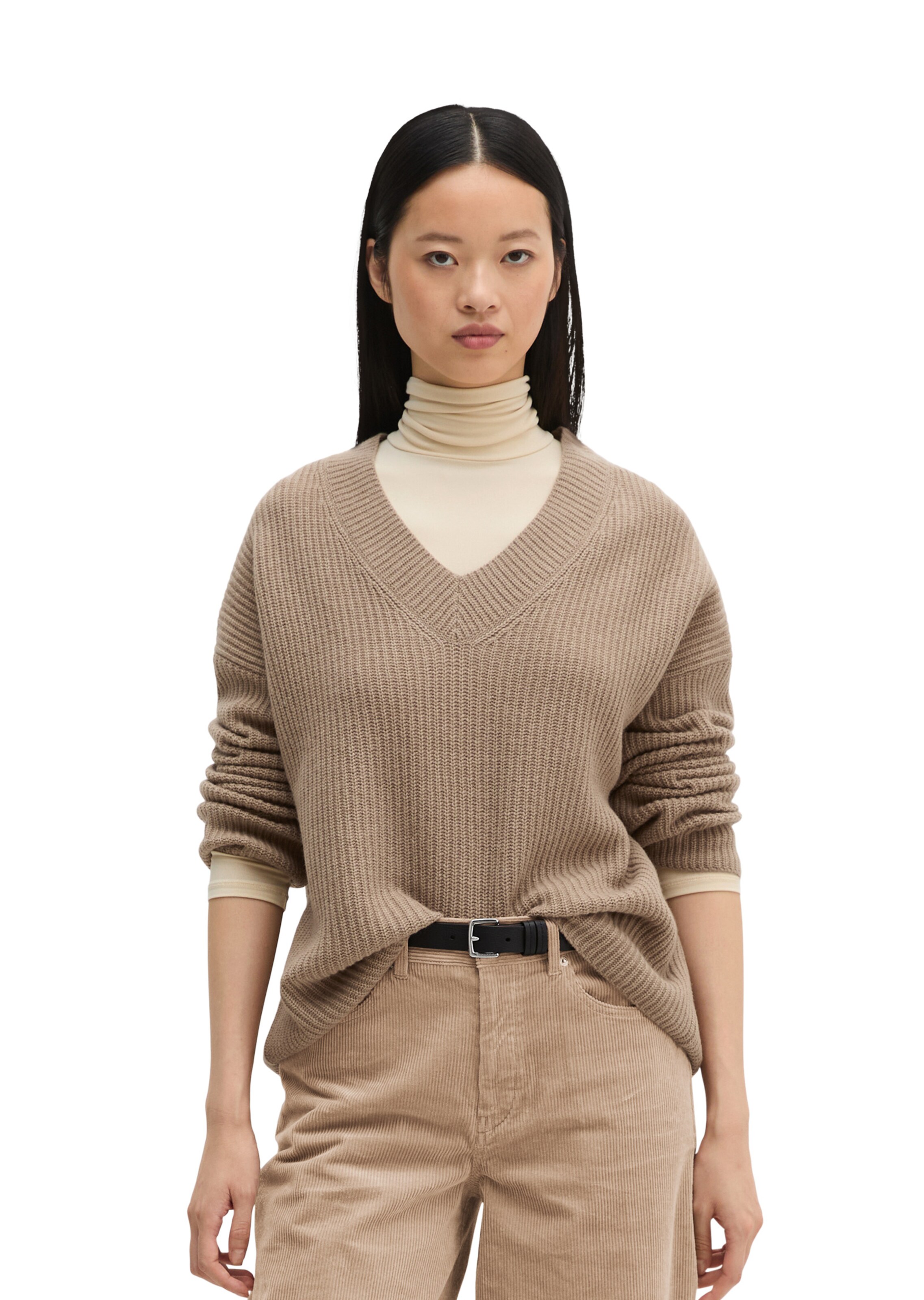 Marc O'Polo Pullover in Beige: Vorderseite