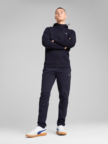PUMA Sportsweatjacka i blå