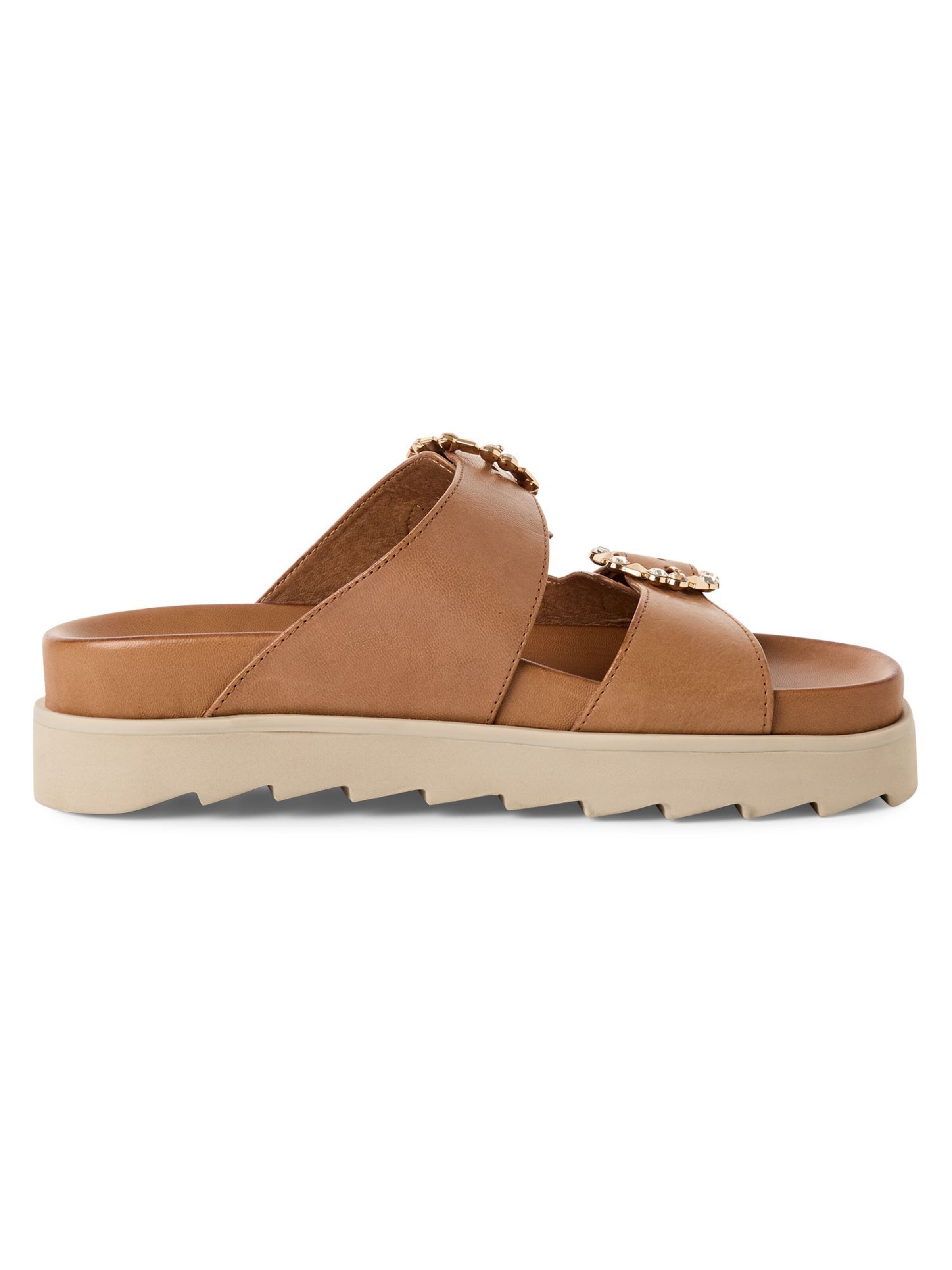 Mule Tamaris en marron