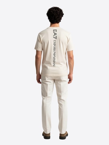 T-shirt EA7 Emporio Armani en beige