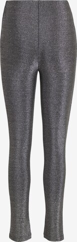 VILA Skinny Leggings 'SPICE' in Silber