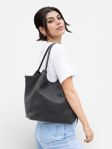 Cheval Firenze Schoudertas 'Karina' in Zwart