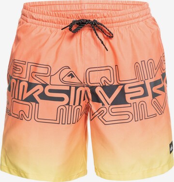 QUIKSILVER Badeshorts in Orange: predná strana