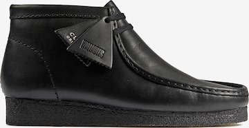 Bottines à lacets 'Wallabee' Clarks Originals en noir : devant