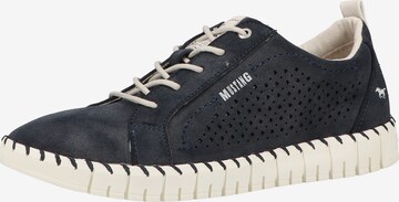 Sneaker bassa di MUSTANG in blu: frontale