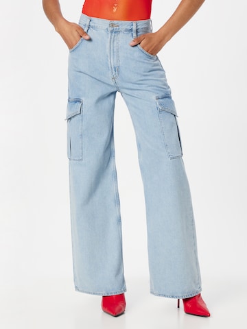 AGOLDE Wide Leg Jeans 'Minka' i blå: forside