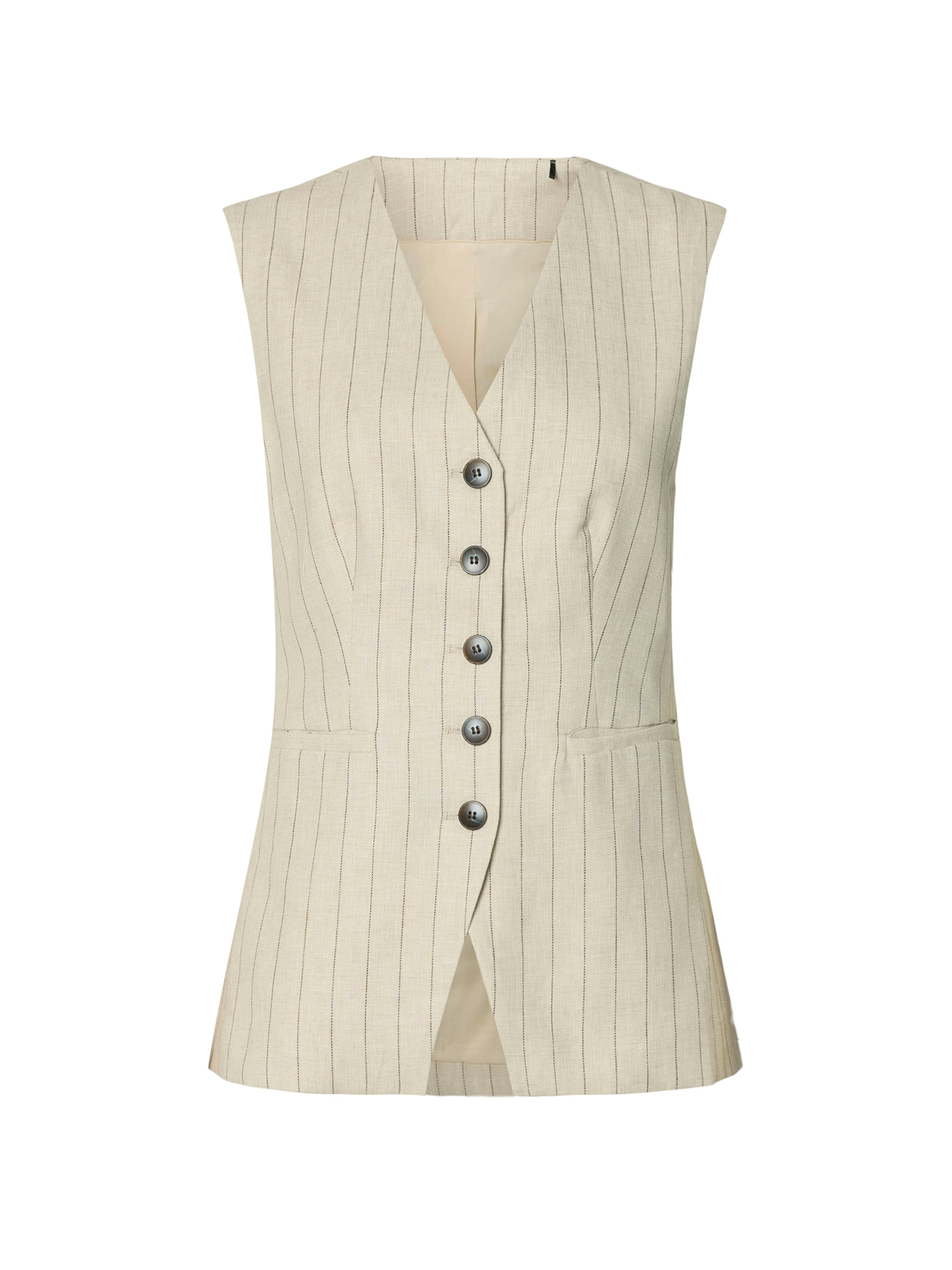SELECTED Suit vest in 34 in Light grey, Item view