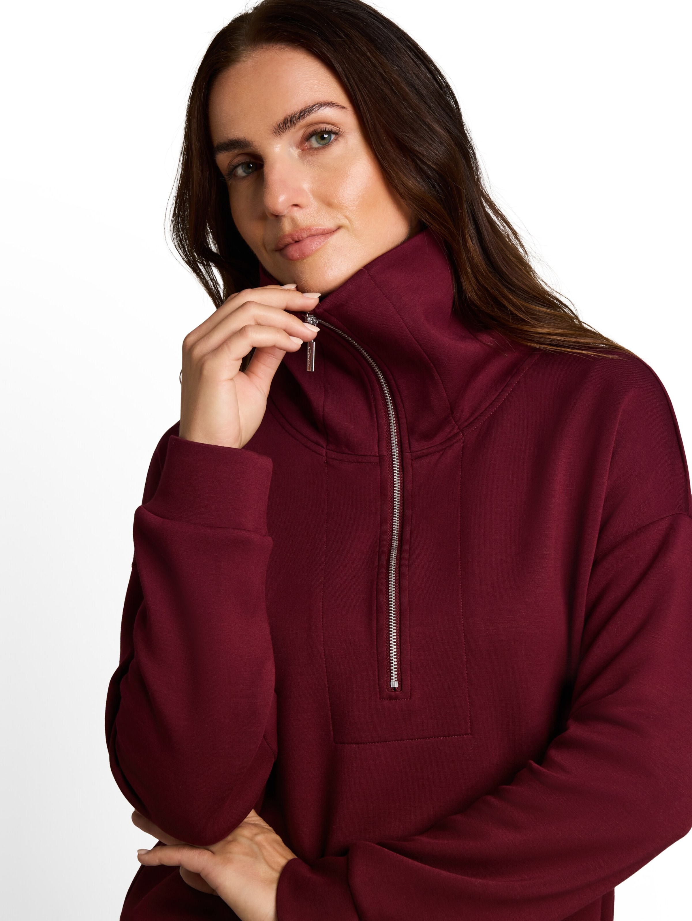 TOM TAILOR - Sudadera en rojo