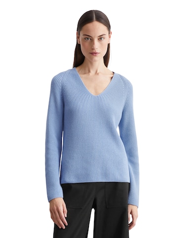 Pull-over Marc O'Polo en bleu : devant