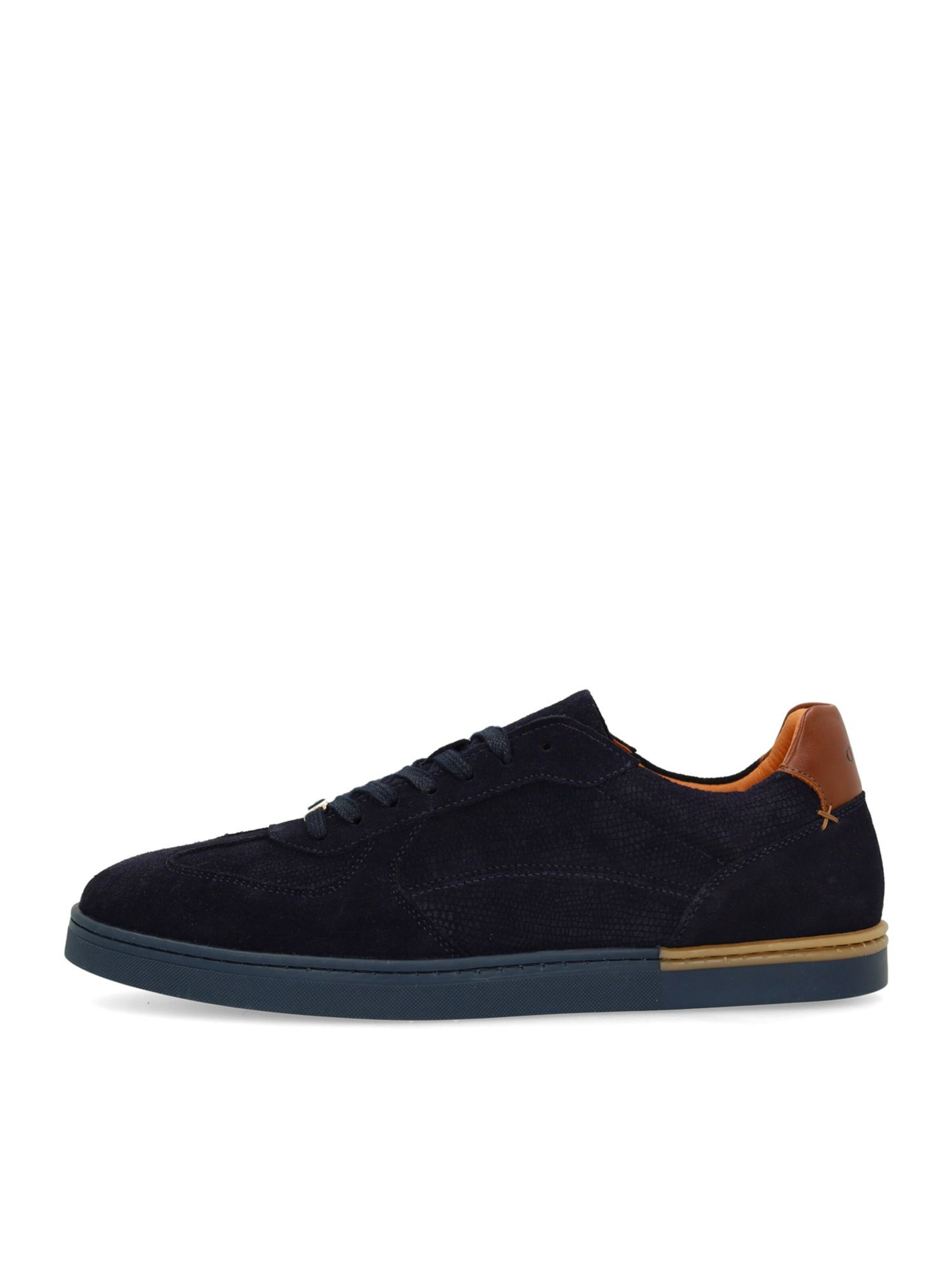 Baskets basses MANFIELD en bleu