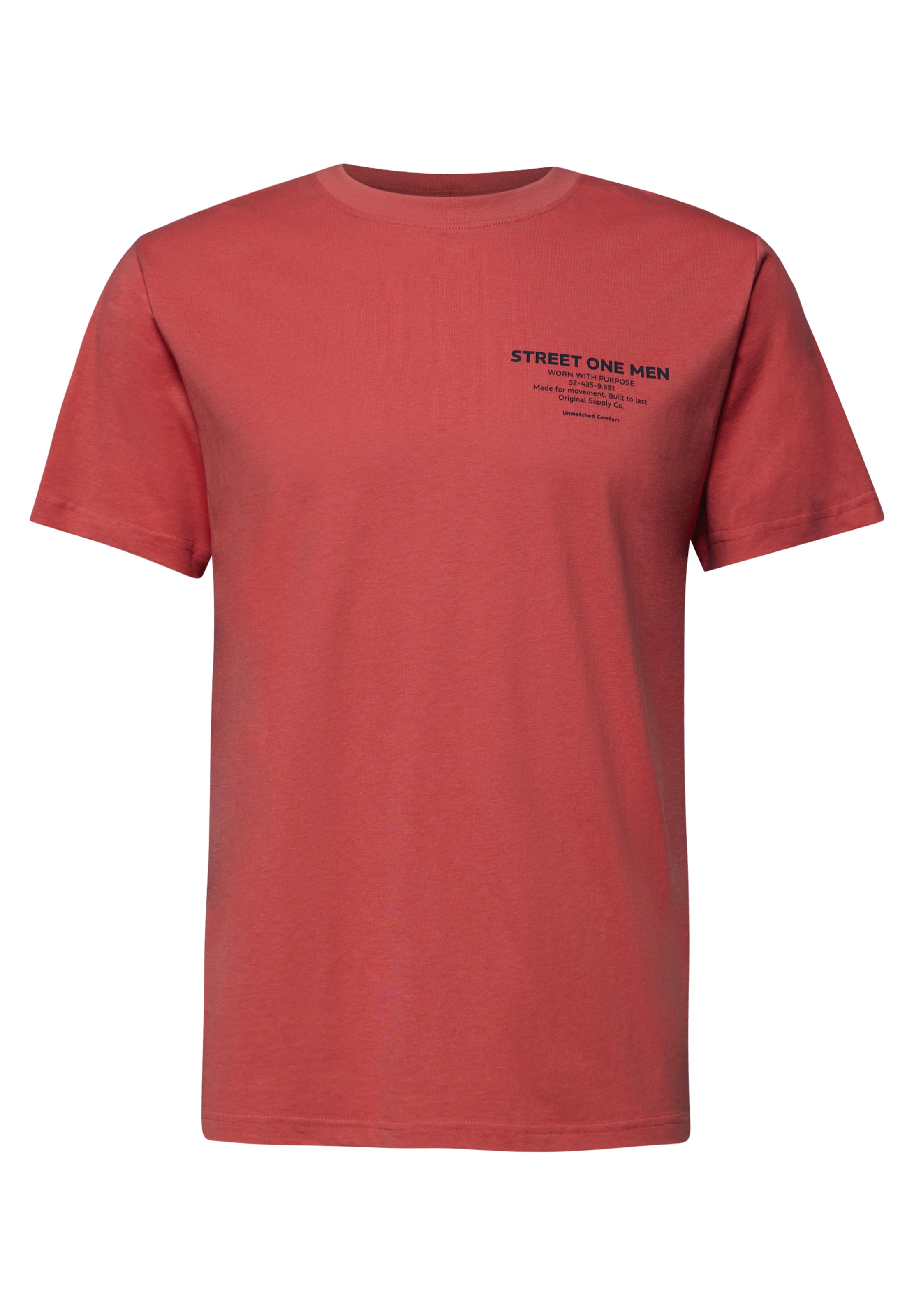 Street One MEN Shirt in Red: front