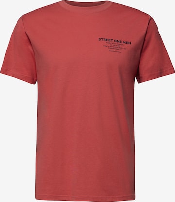 Street One MEN Shirt in Red: front