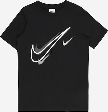 Nike Sportswear T-Shirt in Schwarz: predná strana