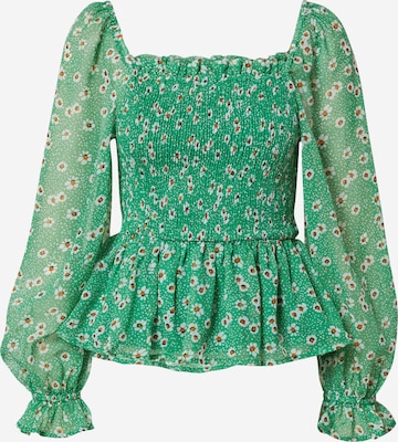 In The Style - Blusa 'JOSSA' em verde: frente