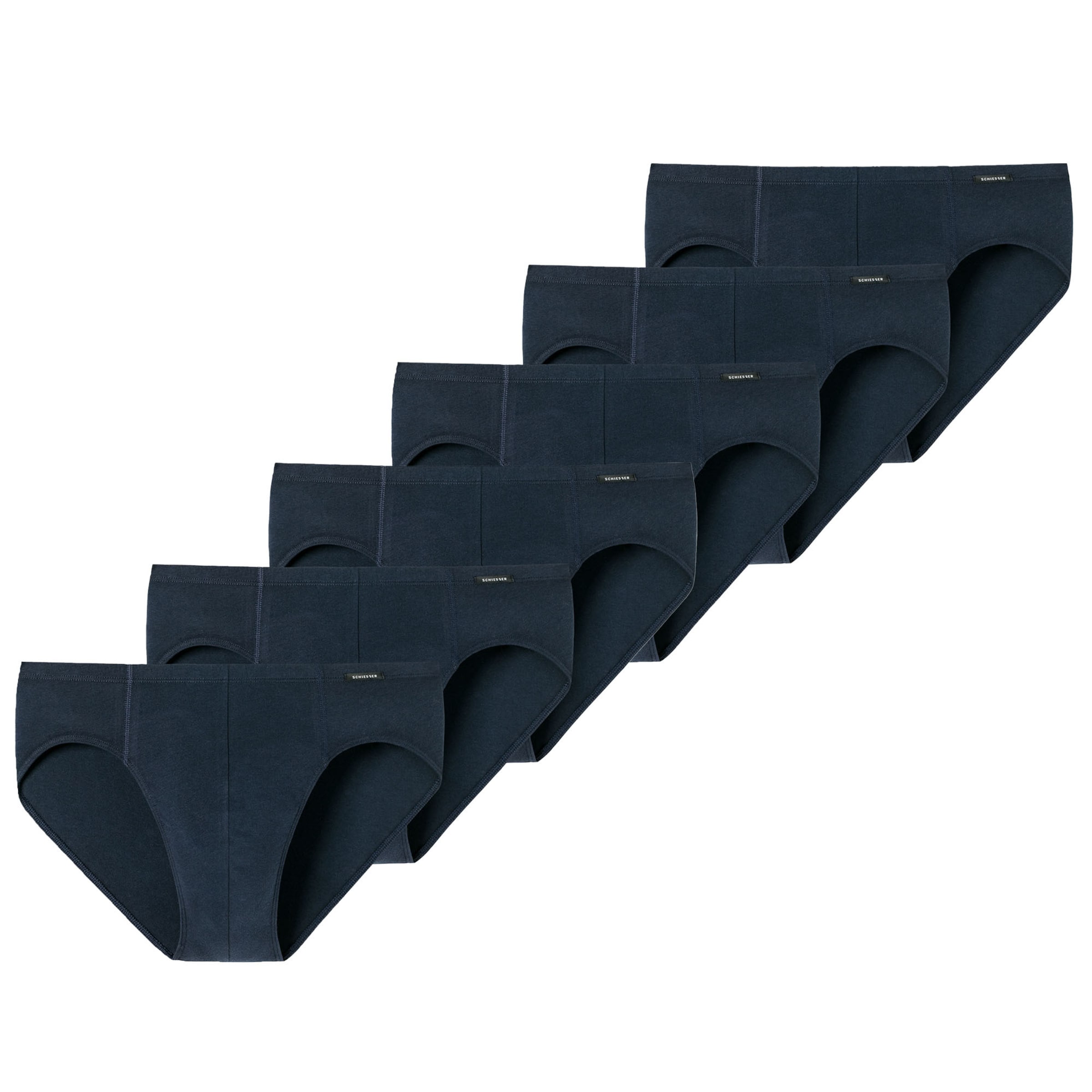 SCHIESSER Slip in Blauw: voorkant