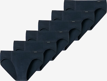 Slip SCHIESSER en bleu : devant