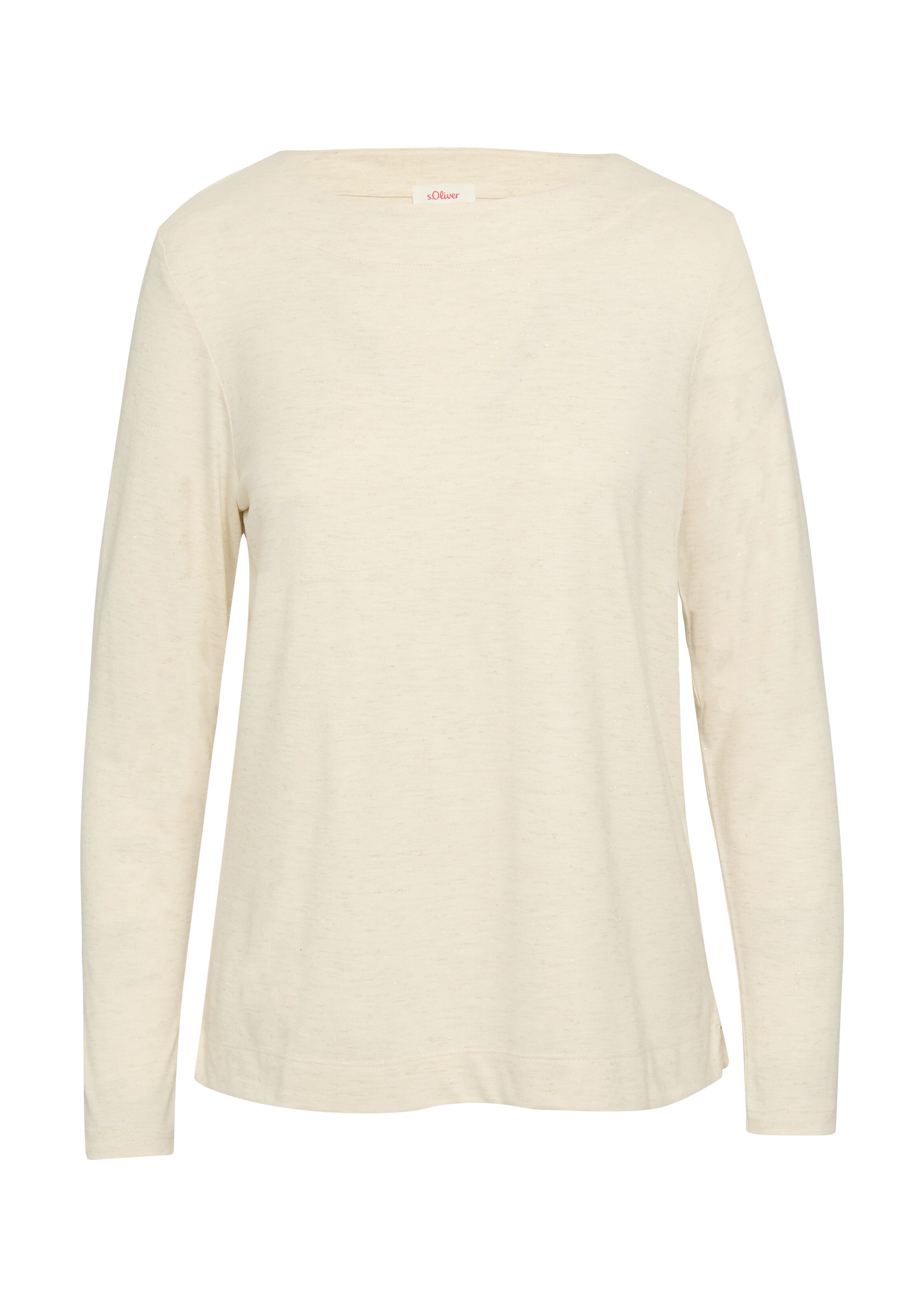 T-shirt s.Oliver en beige : devant