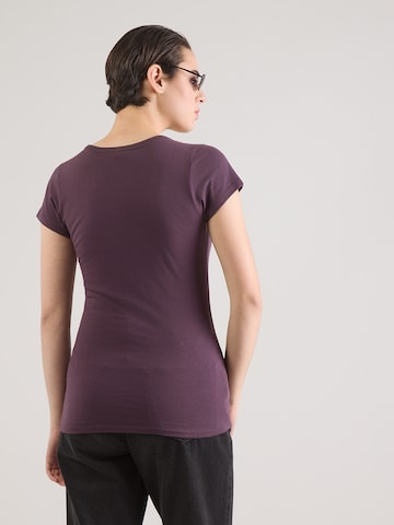 G-STAR T-shirt i lila: baksida