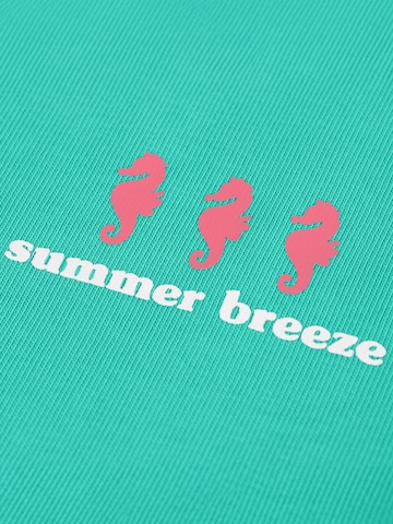 SPITZBUB Shirt 'Making dreams on summer breeze' in Blue