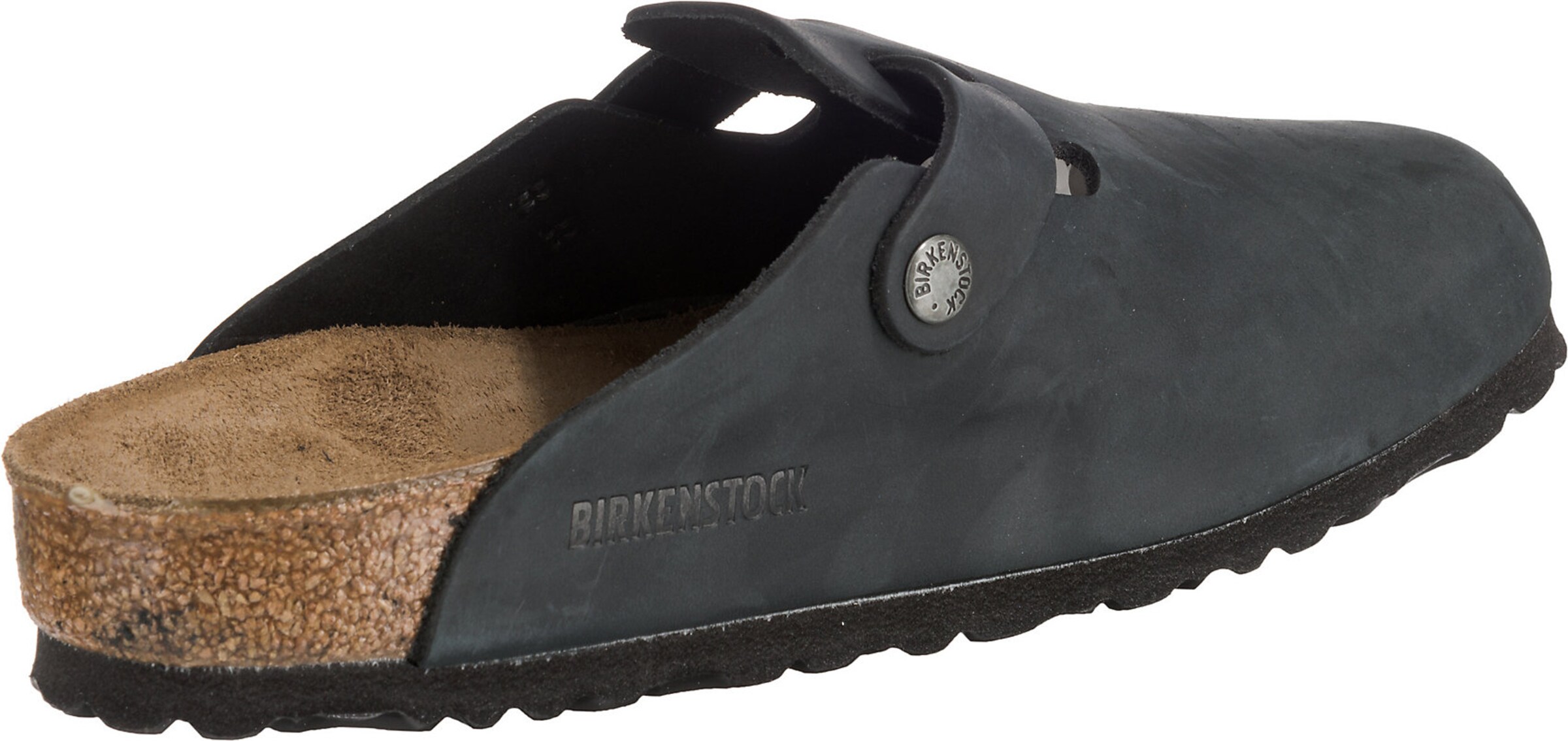BIRKENSTOCK Чехли 'Boston' в черно