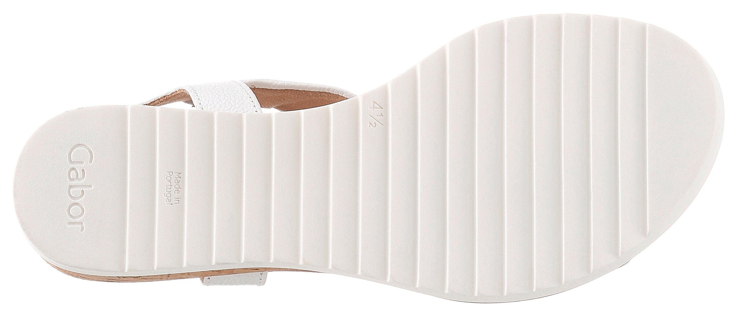 GABOR Sandalen met riem in Wit