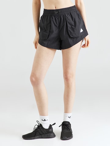 ADIDAS SPORTSWEAR Regular Sportshorts in Schwarz: predná strana