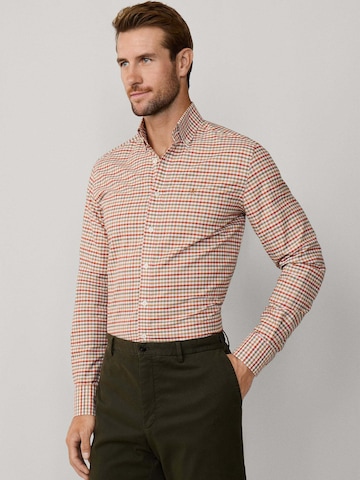 Regular fit Camicia di Hackett London in verde: frontale