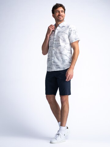 Petrol Industries Slim fit Overhemd in Wit
