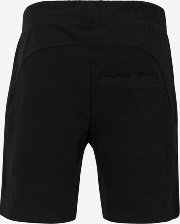 Urban Classics Regular Broek 'Interlock' in Zwart