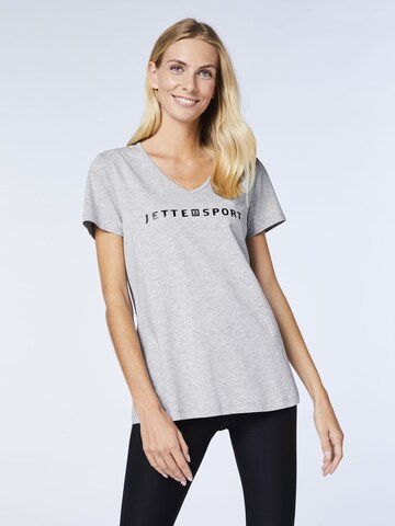 Jette Sport T-Shirt in Grau: predná strana