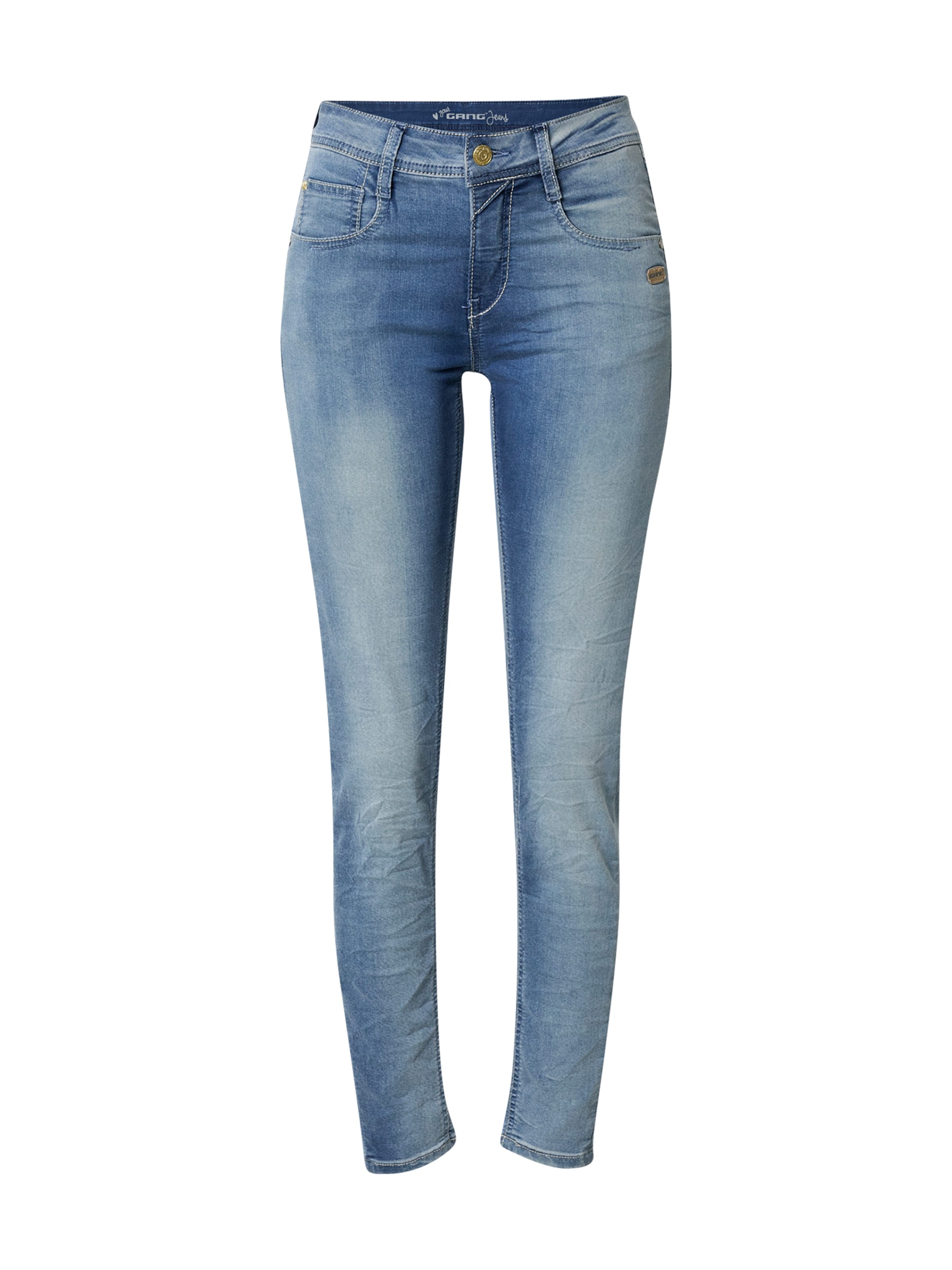 Gang Skinny Jeans 'Amelie' in Blauw: voorkant