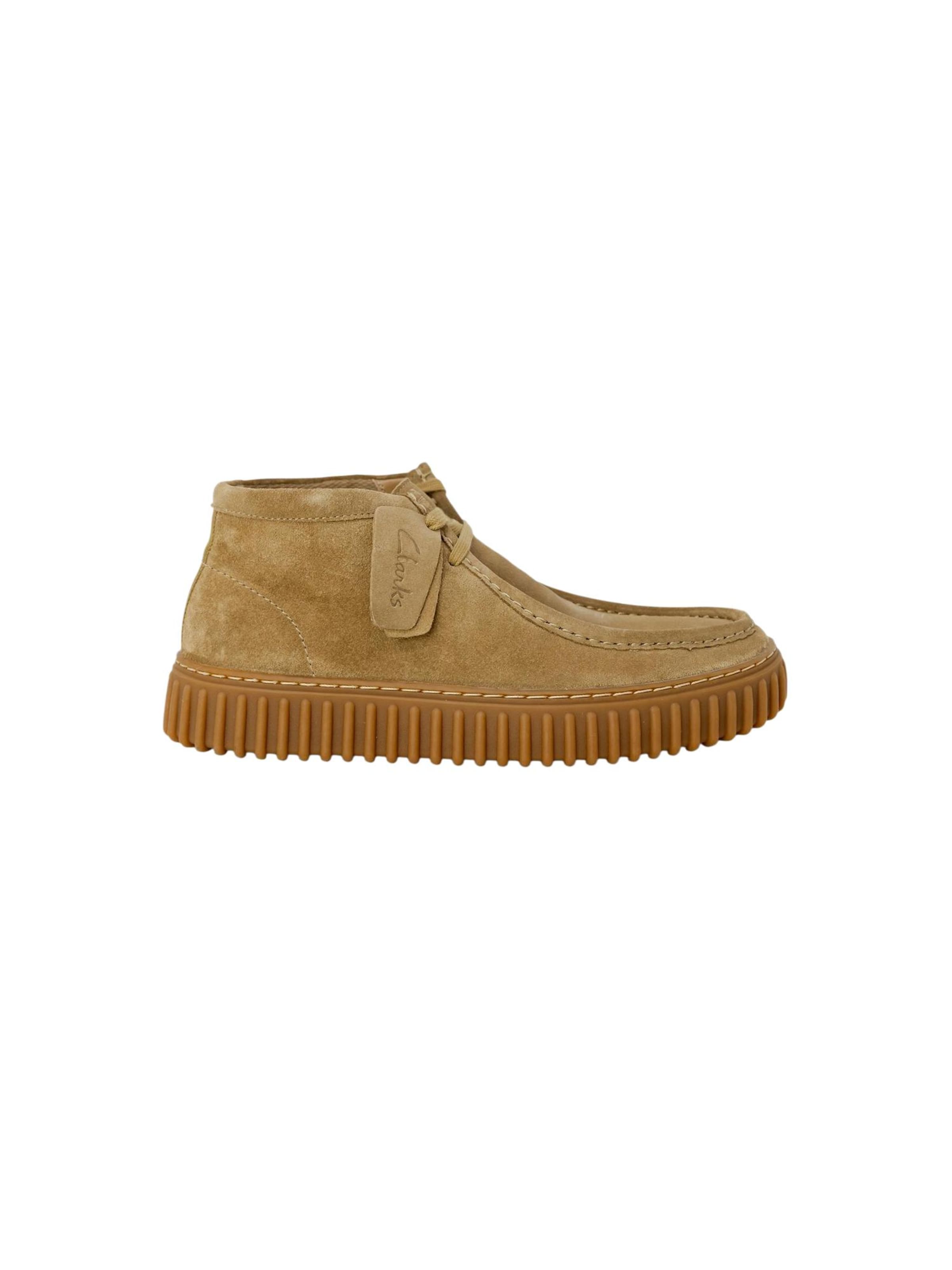 CLARKS - Botas 'TORHILL HI DKSAND SU 26173663' en beige: frente