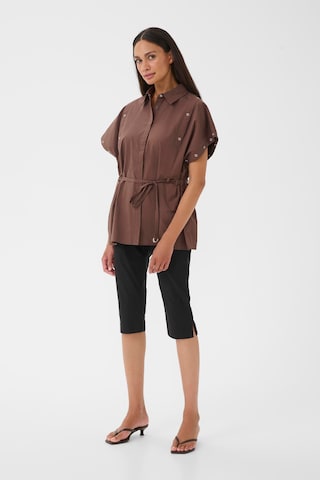 Chemisier 'KBVicky' KAREN BY SIMONSEN en marron