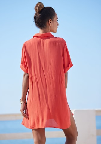 Abito camicia di LASCANA in rosso
