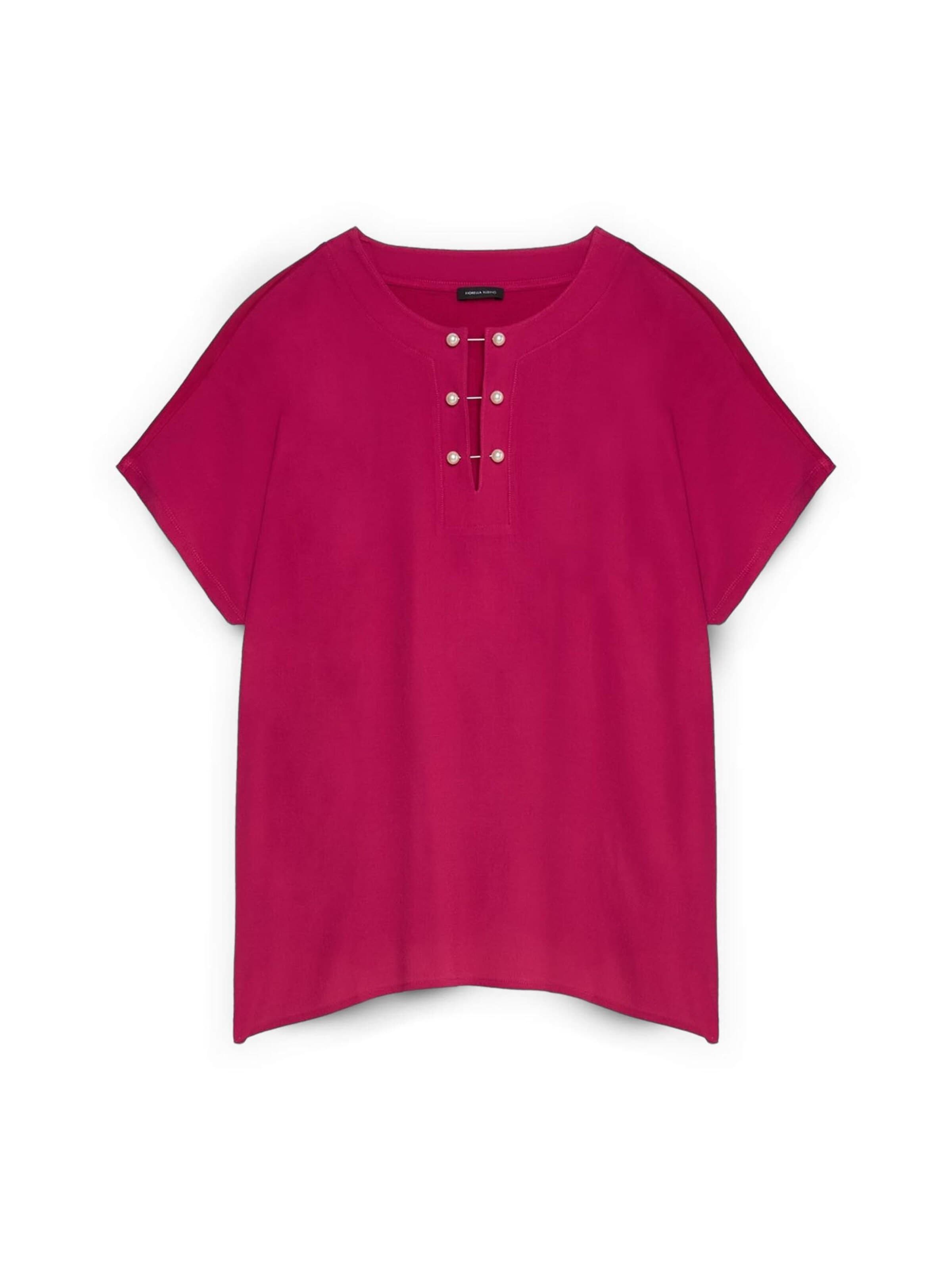 T-shirt Fiorella Rubino en rose : devant