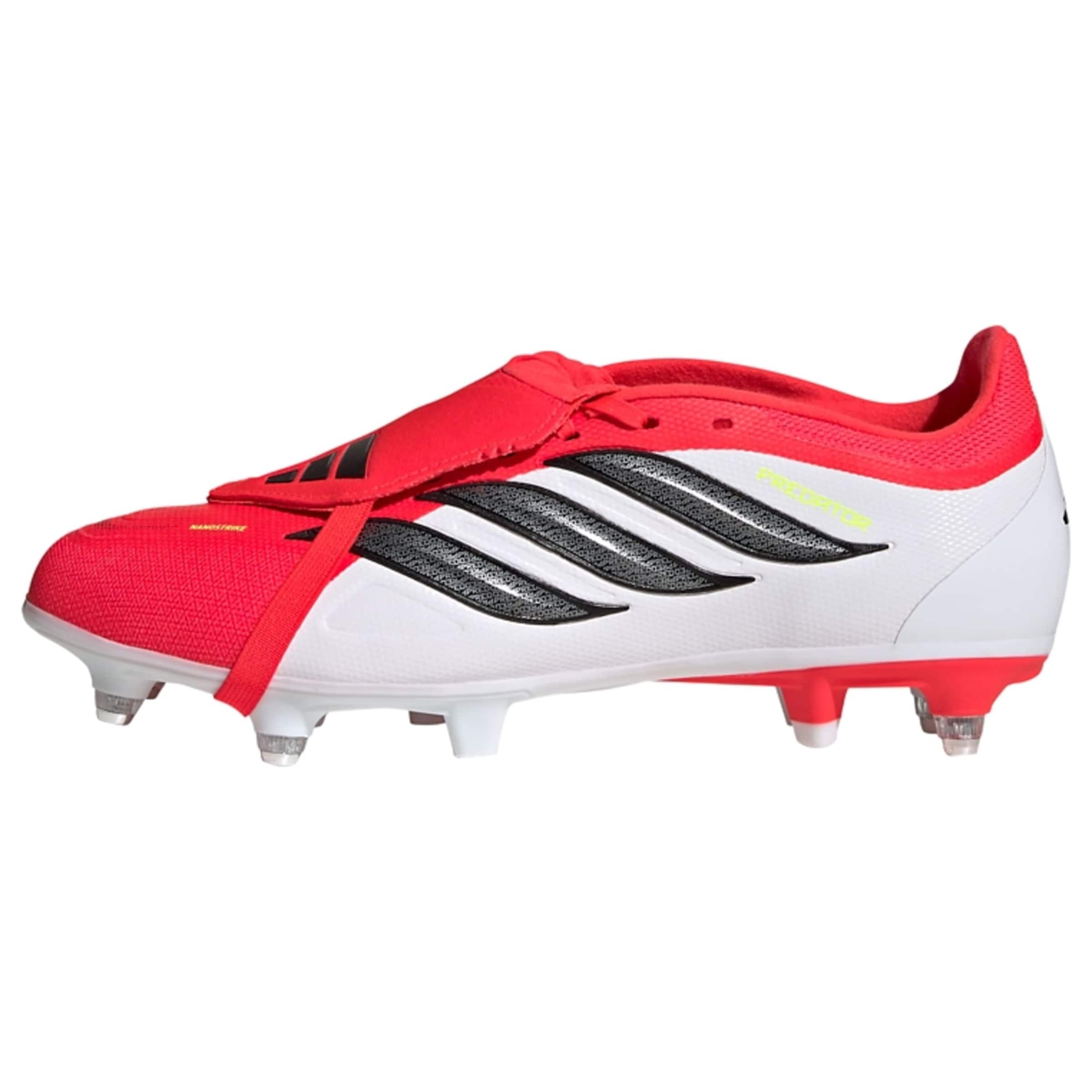 ADIDAS PERFORMANCE Fußballschuh 'Predator League' in rot / schwarz / weiß, Produktansicht