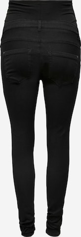 Only Maternity Skinny Jeans in Schwarz