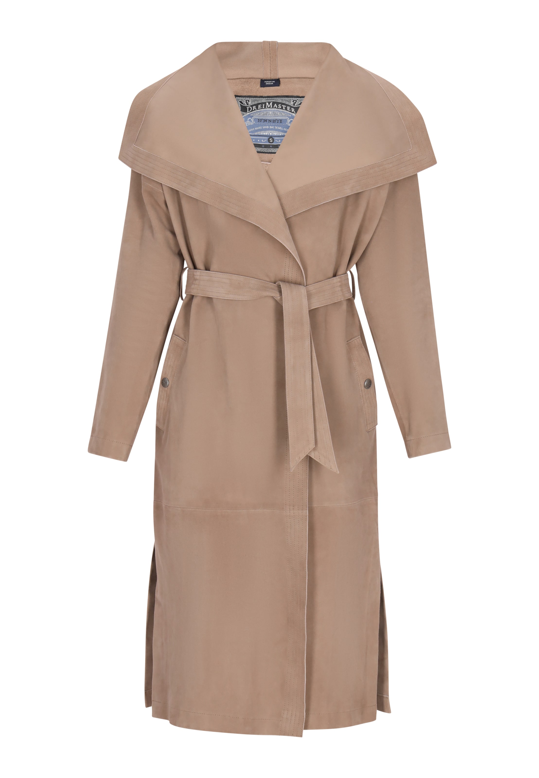 DreiMaster Vintage Kevad-sügismantel, värv beež: eest vaates