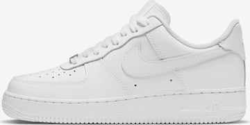 Nike Sportswear Platform trainers 'AIR FORCE 1 07' in White: front
