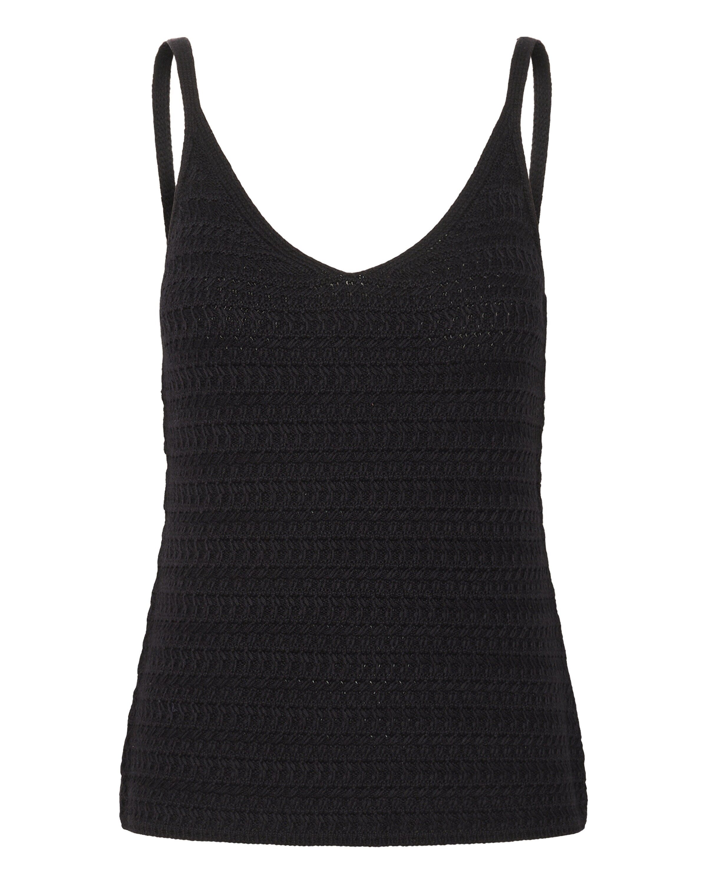 Tops en tricot 'CUAlicie' CULTURE en noir : devant